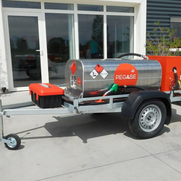 Remorque rfr 320 réalisé par Pegase Carburant