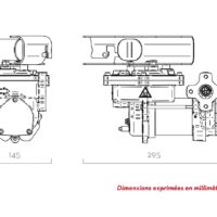 Pompe EX50 12v - ATEX Pompe piusi EX50 AC 12V dimensions ATEX essence et gasoil