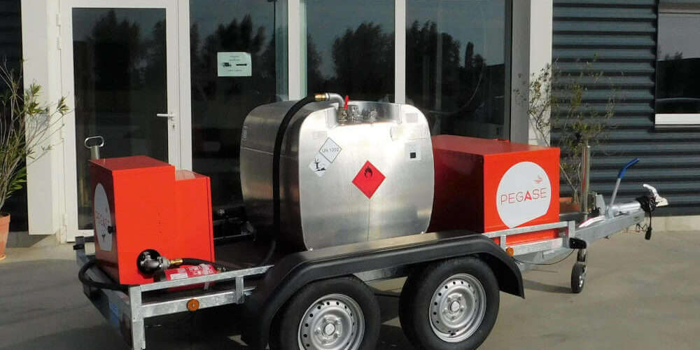 Remorque bi-carburant pour la mairie de Toulouse