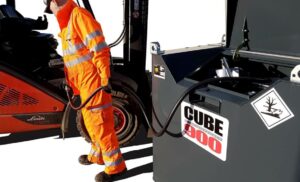 Cube gasoil Pegase 900 litres, ravitaillement carburant