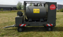 Réservoir mobile pour gasoil KC500-K, 500 litres, pompe 230V et  accessoires, coffre de rangement