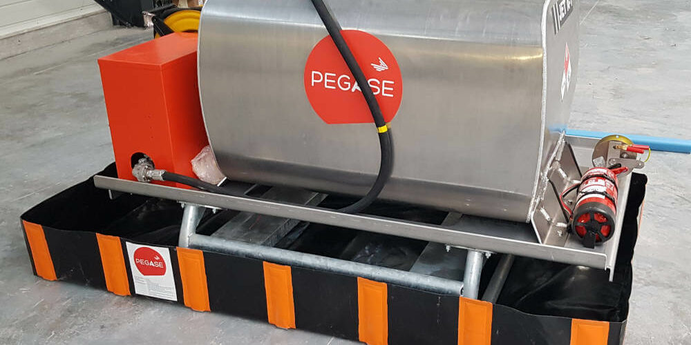 Cuve ATEX pour stockage de JetA1