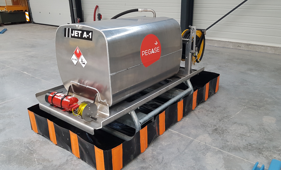 Skid de distribution réalisé par Pegase Carburant