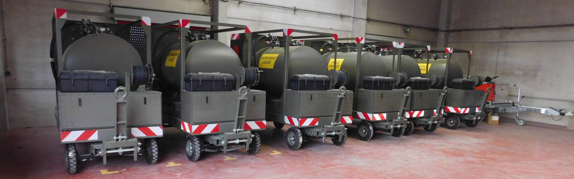 Réalisation sur mesure pour l'armée française par Pegase Carburant