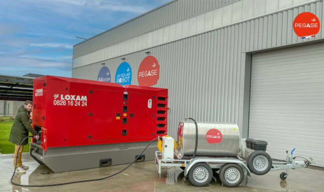 groupe-electrogene Ravitaillement groupe électrogène avec Pegase Energies