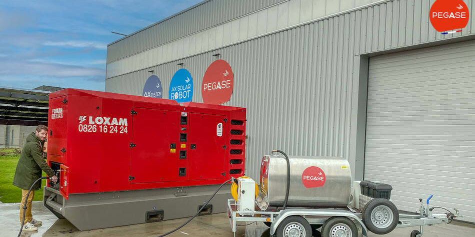 groupe-electrogene Ravitaillement groupe électrogène avec Pegase Energies