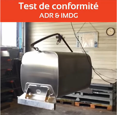test-chute Test de conformité de cuve Pegase