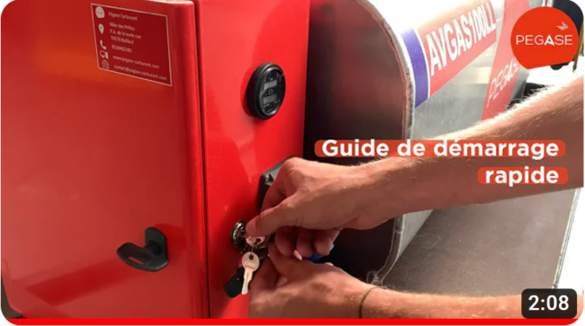 Démarrage rapide de votre remorque Diesel GNR Essence Jeta1 avgas