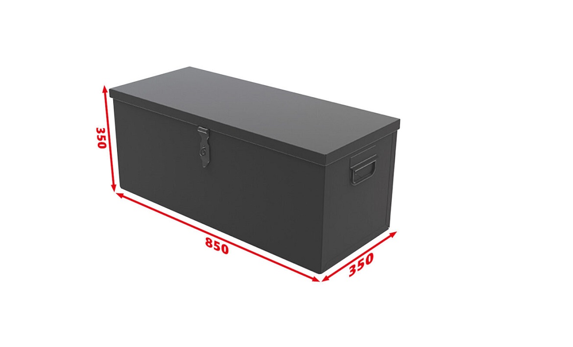 Pouf Coffre 45x90 Cm Rose - Rangement 100 L - Charge 300 Kg - MG Design - 5