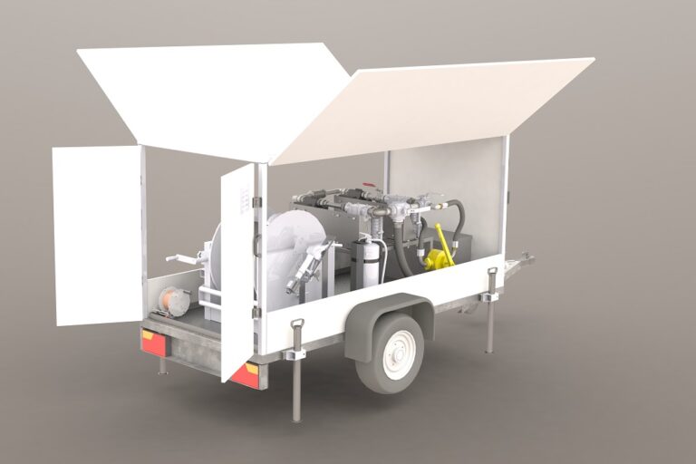 Remorque-transfert-JET-A1-ATEX-kerosene-avitailleur-aéroport