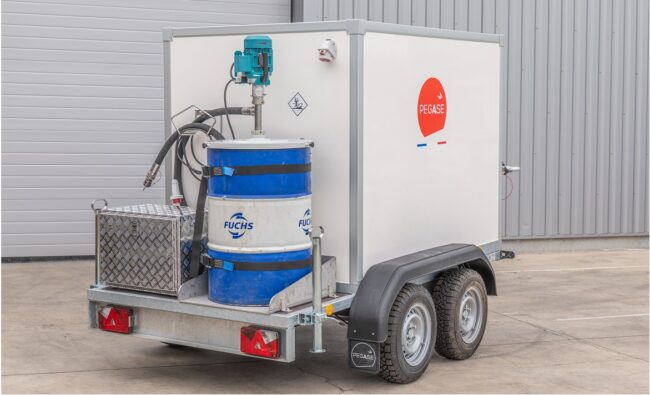 remorque-fut-graisse-maintenance-pompe-lubrification-engins-carriere-extraction-granulat remorque-fut-graisse-maintenance-pompe-lubrification-engins-carriere-extraction-granulat