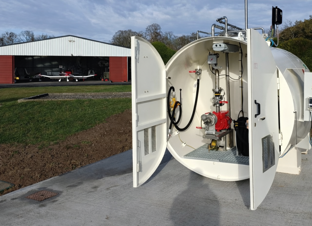 Station-avitaillement-aeroclub-essence-sp98-rotax-avgas-carburant