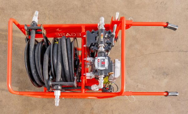 motopompe-aviation-ATEX-carburant-chariot-chassis-roue-caddy-skid