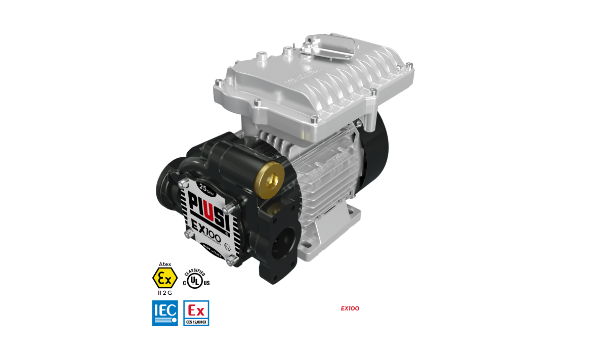 Pompe ATEX 230V EX100- Débit 6m3/h